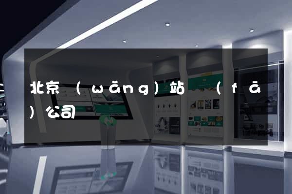 北京網(wǎng)站開發(fā)公司