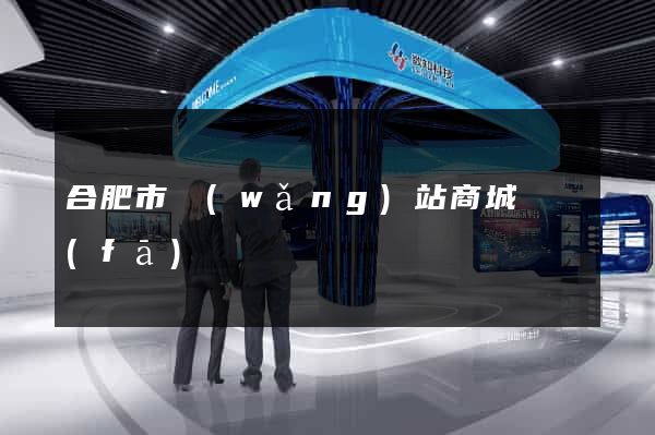 合肥市網(wǎng)站商城開發(fā)