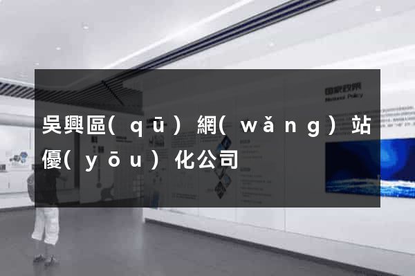 吳興區(qū)網(wǎng)站優(yōu)化公司