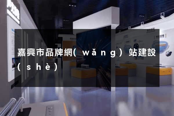 嘉興市品牌網(wǎng)站建設(shè)