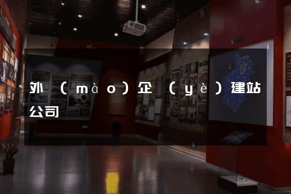 外貿(mào)企業(yè)建站公司