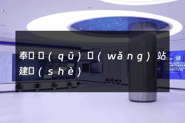 奉賢區(qū)網(wǎng)站建設(shè)
