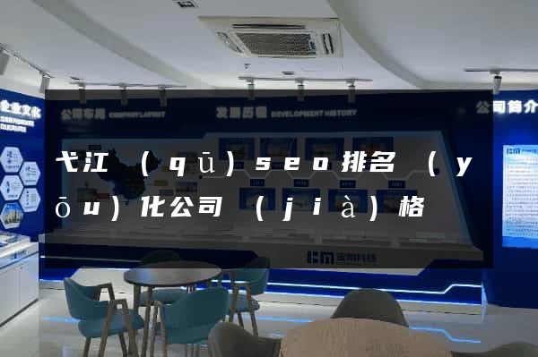 弋江區(qū)seo排名優(yōu)化公司價(jià)格