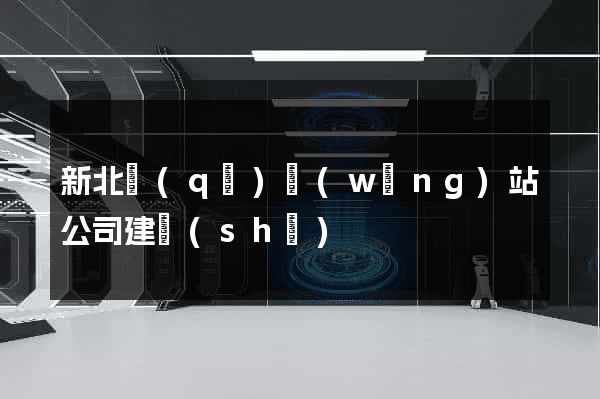 新北區(qū)網(wǎng)站公司建設(shè)