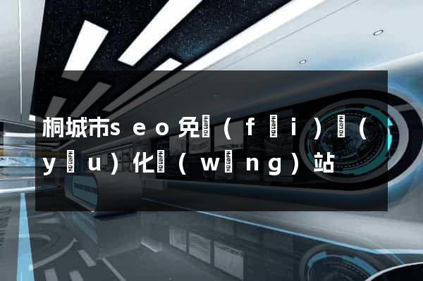 桐城市seo免費(fèi)優(yōu)化網(wǎng)站