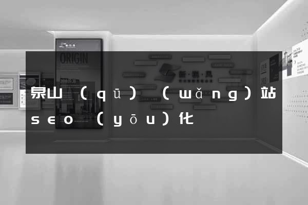 泉山區(qū)網(wǎng)站seo優(yōu)化