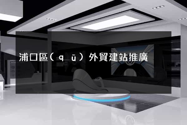 浦口區(qū)外貿建站推廣