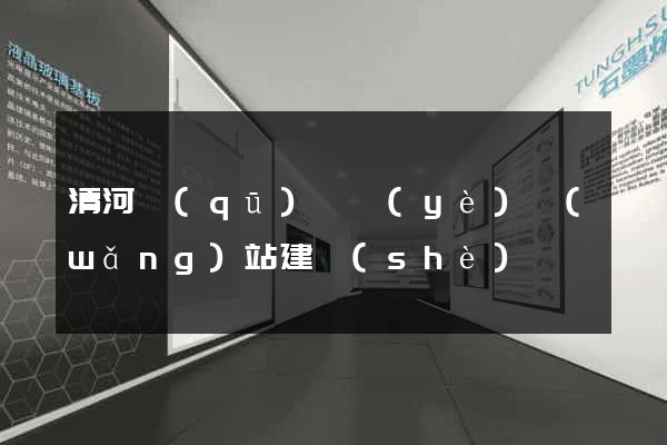 清河區(qū)專業(yè)網(wǎng)站建設(shè)