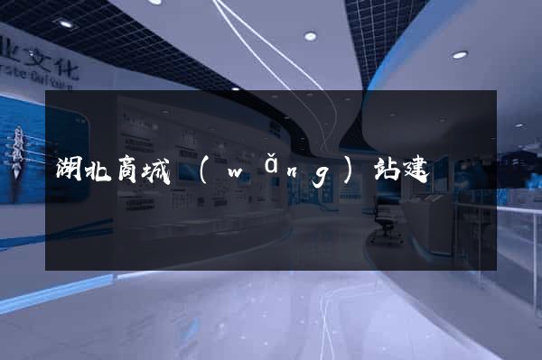 湖北商城網(wǎng)站建設