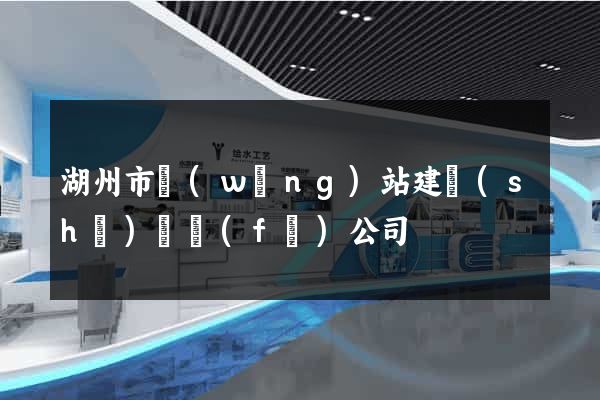 湖州市網(wǎng)站建設(shè)開發(fā)公司