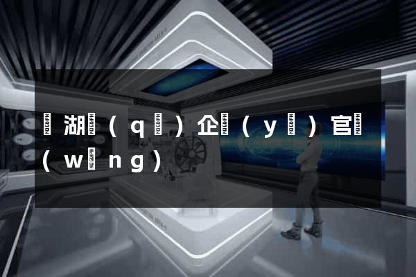 濱湖區(qū)企業(yè)官網(wǎng)