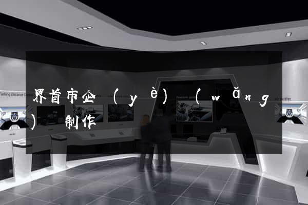 界首市企業(yè)網(wǎng)頁制作