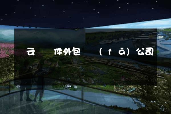 縉云縣軟件外包開發(fā)公司