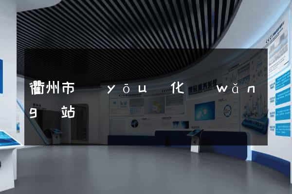 衢州市優(yōu)化網(wǎng)站