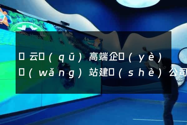 連云區(qū)高端企業(yè)網(wǎng)站建設(shè)公司