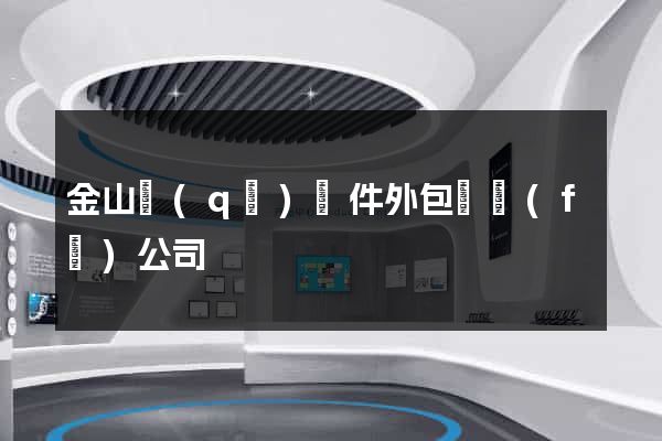 金山區(qū)軟件外包開發(fā)公司