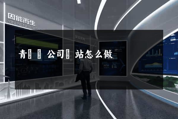 青陽縣公司網站怎么做