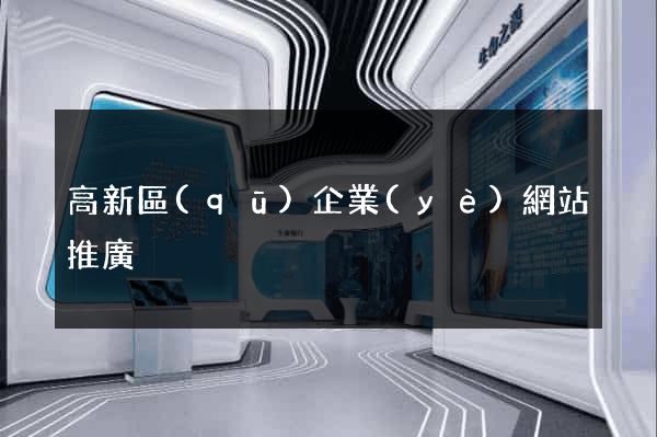 高新區(qū)企業(yè)網站推廣